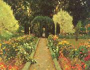 Prats, Santiago Rusinol Garden in Aranjuez Germany oil painting artist